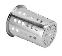 Semme Soporte para Utensilios de Cocina de Acero Inoxidable para Encimera, Organizador de Utensilios de Cocina de Gran Capacidad, Soporte para Cubiertos Multiusos con Diseño Simple y (Con Agujeros)