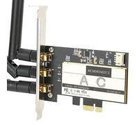 Semme Tarjeta BCM943602CS Adaptador PCI E 802.11AC con Tarjeta WLAN de Escritorio 4,0 de Alta Velocidad 450Mbps/1300Mbps con Antenas para MacOS
