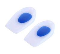 Semme Tazas de gel de silicona, almohadillas de gel ortopédicas, descompresión y absorción de impactos, aumentan la altura del pie, soporte ortopédico para el arco, zapatos pegajosos