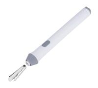 Semme Tenwin Borrador de Lápiz Automático Eléctrico que Funciona con Pilas con 22 Recambios Borrador Alto para Artistas Estudiantes Diseño Práctico Portátil (WHITE)