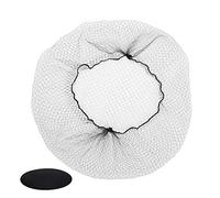 Semme Toca de Nailon 144 Piezas Peluca Malla Transpirable (BLACK) | Peluca de látex transpirable con pelo de nailon, 144 Uds., adecuada para salón, hogar, chefs, enfermeras, soporte seguro
