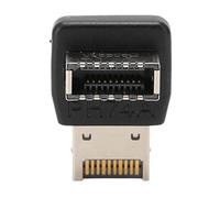 Semme USB3. Adaptador Tipo E para Placas Base de Ordenador, Diseño de Codo de 90 Grados, Plug and Play, Divisor USB 3,0 PH74A y Adaptador de Panel Frontal (PH74A)