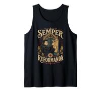 Semper Reformanda Martín Lutero Camiseta sin Mangas