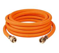 Semperit GPBD - Manguera de gas propano (6,3 x 3,5 mm, 10 bar, con tuerca de unión, conexión roscada de 3/8 pulgadas, manguera de gas a la izquierda, propano butano, tamaño: 15 m)