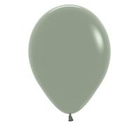 Sempertex SPTX-R-12 - Globo de látex de 50 piezas, tamaño de 12 pulgadas, 127 verde laurel pastel