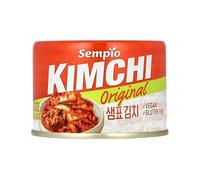 Sempio Kimchi en Lata (Original, 160g) - Auténtico Kimchi Coreano de Col Napa en Lata. Vegano, No Transgénico