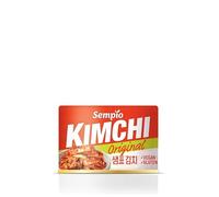 Sempio Kimchi en Lata Original 5,64 oz (paquete de 12), Repollo Encurtido Fermentado Auténtico Coreano, Perfecto para Acompañar Ramen, Fideos y Arroz, Kimchi Enlatado Estable