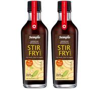 SEMPIO Salsa para Saltear - Sabor Dulce y Salado para un Atajo en Pastas, Cereales, Verduras y Más Vegana, No Transgénica - 1 x 250 ml (Paquete de 2)