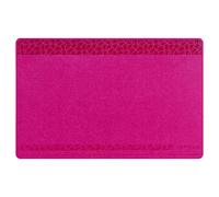 SEMPLIX Alfombrilla antideslizante para máquina de coser, amortiguadora de ruido y vibraciones, 32 x 49 cm, color rosa