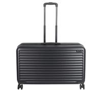 SEMPLIX Carro porta máquinas de coser para todas las máquinas de coser domésticas estándar, maleta de carcasa dura con alta movilidad y giro de 360° gracias a 4 ruedas de marcha suave, Negro , 71,5 x