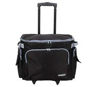 SEMPLIX - Maletín con Ruedas para máquina de Coser (50 x 43 x 32 cm) para Todo Tipo de máquinas de Coser domésticas, maletín para Transporte cómodo y Almacenamiento Seguro