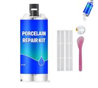 Sempornai Multi-Functional Waterproof and Anti-Corrosion Repair Adhesive, Sempornai Tile Repair Adhesive, Ceramic Tile Repair Kit, for Marble, Building Materials (White,1)