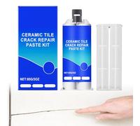Sempornai Multi-Functional Waterproof and Anti-Corrosion Repair Adhesive, Suitable for Ceramic Floor Tiles, Kitchen Countertops Crack Chip Hole Repair (1Pcs)