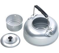 Semptec Urban Survival Technology HOGAR Y COCINA - cámping calentador agua: tetera de camping, de aluminio, con filtro para café y té, mango aislado (Tetera, cámping Utensilios cocina)