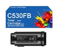 SEMTGJ Cartucho de tóner C530FB de Alto Rendimiento, Repuesto para Impresora Ricoh IM C530FB, impresión de Alta definición.,C530FB-Black