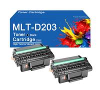 SEMTGJ Cartucho de tóner MLT-D203 para tóner MLT-D203E | Repuesto para impresoras Samsung ProXpress M3320ND, M3370FD, M3820DW y M3870FW,MLTD203-2Set