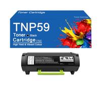 SEMTGJ Cartucho de tóner TNP59 TNP-59 AAE2050, impresión nítida | Repuesto para la impresora Konica Minolta bizhub 4422P 3602, alto rendimiento (25.000 páginas).,TNP59-1Set