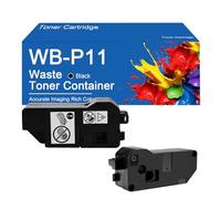 SEMTGJ Contenedor de tóner Residual WB-P11 Compatible para impresoras Konica Minolta bizhub C3100i y C3120i con Chip.,WBP11-2Pack