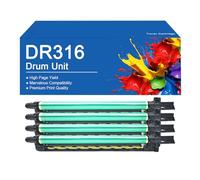 SEMTGJ Kit de Unidad de Tambor de Repuesto DR316 para impresoras Konica Minolta Bizhub C250i, C300i, C360i y C7130i - Impresión de Alta definición,DR316-4Color