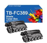 SEMTGJ Recipiente de tóner Residual TB-FC389 de Alto Rendimiento para impresoras Toshiba E Studio 389CS y 479CS,TBFC389-2Set