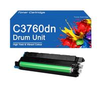 SEMTGJ Unidad de Tambor de Repuesto Compatible C3760dn TWR5P 331-8434 59J78 para impresoras DELL C2660dn C2665dnf C3760n C3760dn C3765dnf, impresión de Alta definición,C3760dn-Magenta