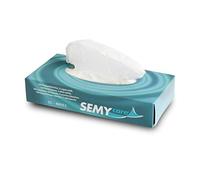 Semy SC-88052 - Caja de pañuelos faciales, 2 capas, color blanco brillante, 100 unidades