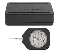 SEN - 0.3-2 Dial Tensiometer 0.3N | Portable Alloy Double Pointer Tension Gauge Tester | Mechanical Gauge for Relays/Switches/Springs | High Accuracy 0.01N Graduation