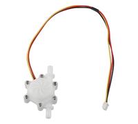 Sen-hz06c Series Hall Effect Sensor de flujo de agua para uso industrial comercial - Eje de acero inoxidable 316l CC 5-24v 0.15-4.5L/min Rango de medición blanco (Serie 1)
