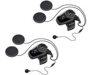 Sena 5S FC-Moto Edition Paquete doble del sistema de comunicación Bluetooth, negro para Hombres