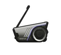 Sena 60S EVO Auricular de Comunicación Bluetooth para Motocicleta con Sonido por Bose, Mesh & Wave Intercom, Impermeable IPX7, Doble Abrazadera, Comando de Voz & Cancelación de Ruido, Paquete Doble