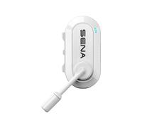 Sena BiKom 20 Ultimate Sistema de comunicacin para ciclismo liviano: pesa solo 20 gramos (paquete doble blanco)