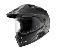 Sena Casco de Moto Inteligente Outlander Dual Sport con Bluetooth, Sonido de Harman Kardon y comunicación por intercomunicador Mesh y Wave (Negro Mate, M)