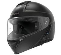 Sena Casco Modular Impulse con tecnología Bluetooth y Sound by Harman Kardon. con Doble Visera y Mesh Intercom/ MP3 / comandos de Voz (Negro, M)