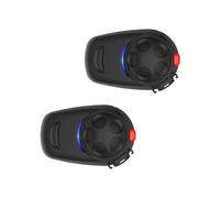 Sena Kit de Auriculares e intercomunicador Bluetooth para Motos y Scooters, Paquete Doble