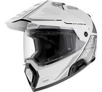 Sena Outlander Bluetooth Casco de Enduro, Blanco, Talla L (59/60)