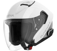 Sena Outstar 2 Casco a reacción, blanco, tamaño S para Hombres