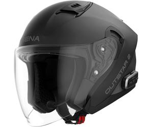 Sena Outstar 2, casco abierto XL female Blanco/Plata