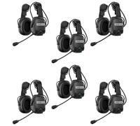 Sena Pack 6x Sena CAST-02 Pack 6x Sena CAST-02: protección auditiva SNR 30 dB y comunicación Mesh manos libres para coordinar equipos en obra, industria o