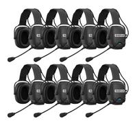 Sena Pack de 8 Sena CAST-01 Casco Mesh Conecta a una cuadrilla completa con Sena CAST-01: 8 auriculares Mesh para casco que permiten hablar al instante,