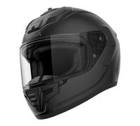 Sena Phantom Unplugged Casco de Moto Integral Calota de Compuesto de Fibra de Vidrio, Preparado para Comunicaciones (Negro Mate, M)