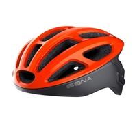 Sena R1 Smart Helmet para Ciclismo (Electric Tangerine, S)