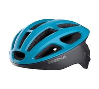 Sena R1 Smart Helmet para Ciclismo (Ice Blue, L)