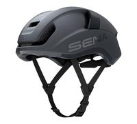 Sena S Casco de Ciclismo de Carretera con Mesh Intercom (Gris Mate, M)