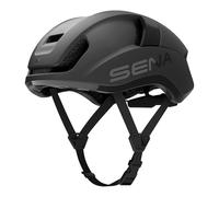Sena S Casco de Ciclismo de Carretera con Mesh Intercom (Negro Mate, L)
