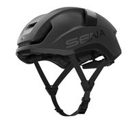 Sena S1 Casco de Ciclismo de Carretera con Mesh Intercom (Negro Mate, S)