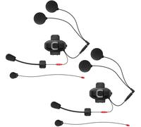 Sena SF2 Paquete doble del sistema de comunicación Bluetooth, negro, Talla única
