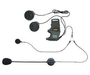 Sena SMH-A0302 - Kit de abrazadera de casco para SMH10 motocicleta Bluetooth headseat e intercomunicador con micrófono boom y micrófono con cable