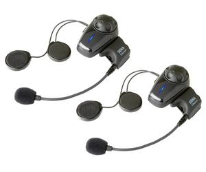 Sena SMH10 Paquete doble de auriculares Bluetooth, negro