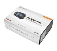 Sena SMH5-FM Paquete doble del sistema de comunicación Bluetooth, negro, Talla única