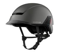 Sena U1 Casco Inteligente con Mesh 2.0 Intercom para Bicicleta eléctrica (Gris Mate, M)